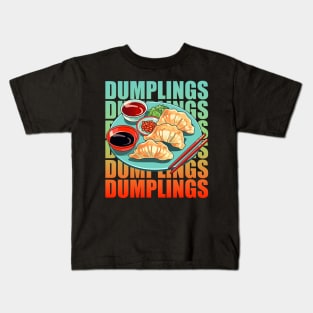 Dumplings - Chinese Food Kids T-Shirt